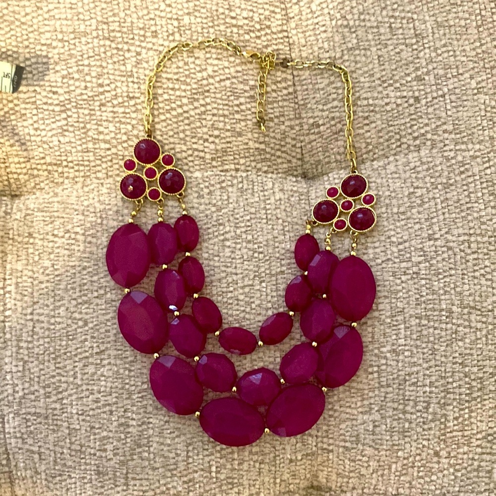 Purple Stone Necklace